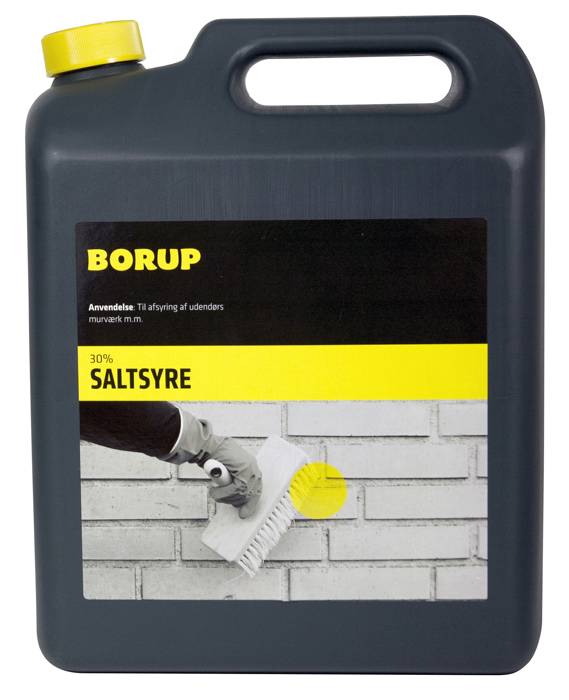 Borup saltsyre 30 % 5 liter